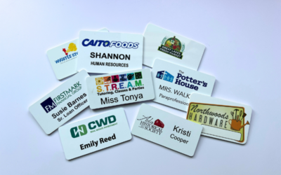 Digital Print Name Tags